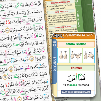 Cover Al-Qur'an Tahsin metode QRQ